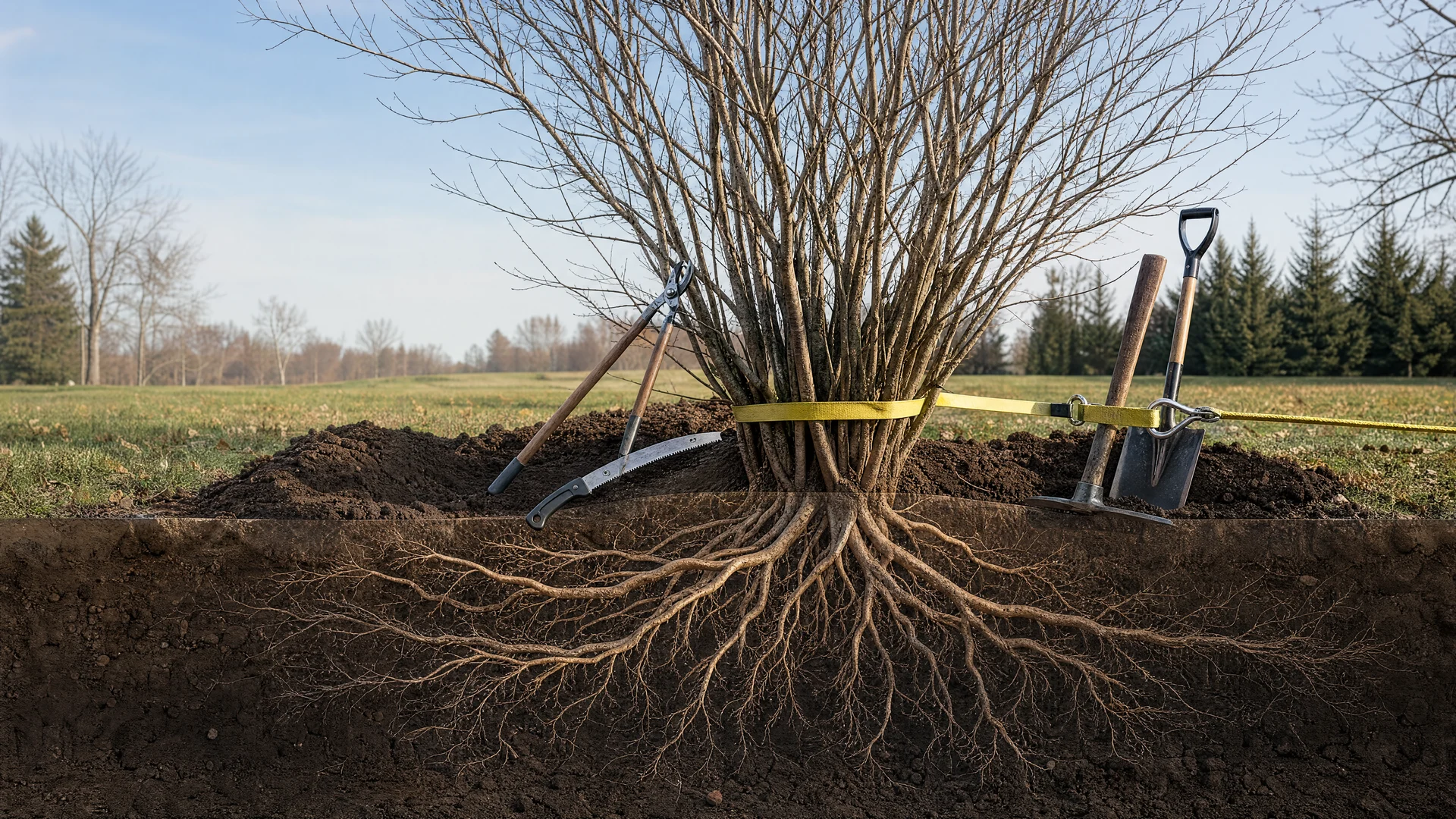 Shrub removal process scroll world